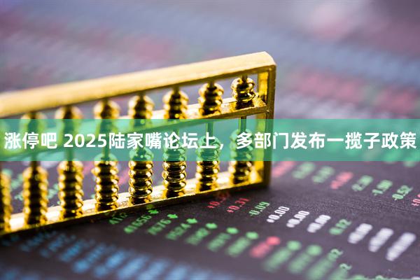 涨停吧 2025陆家嘴论坛上，多部门发布一揽子政策